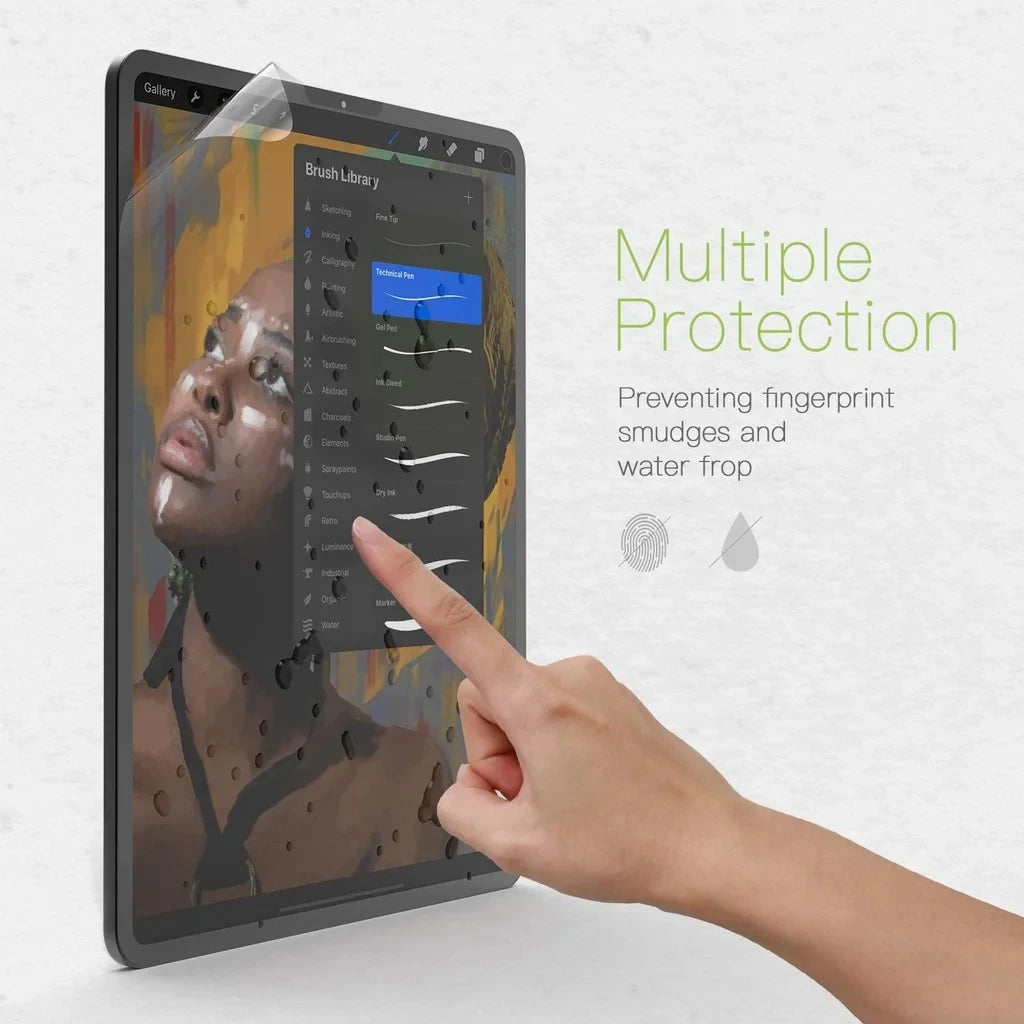Paper Film Like Screen Protector PET For iPad 9.7 Air 2 3 10.5 Air 4 5
