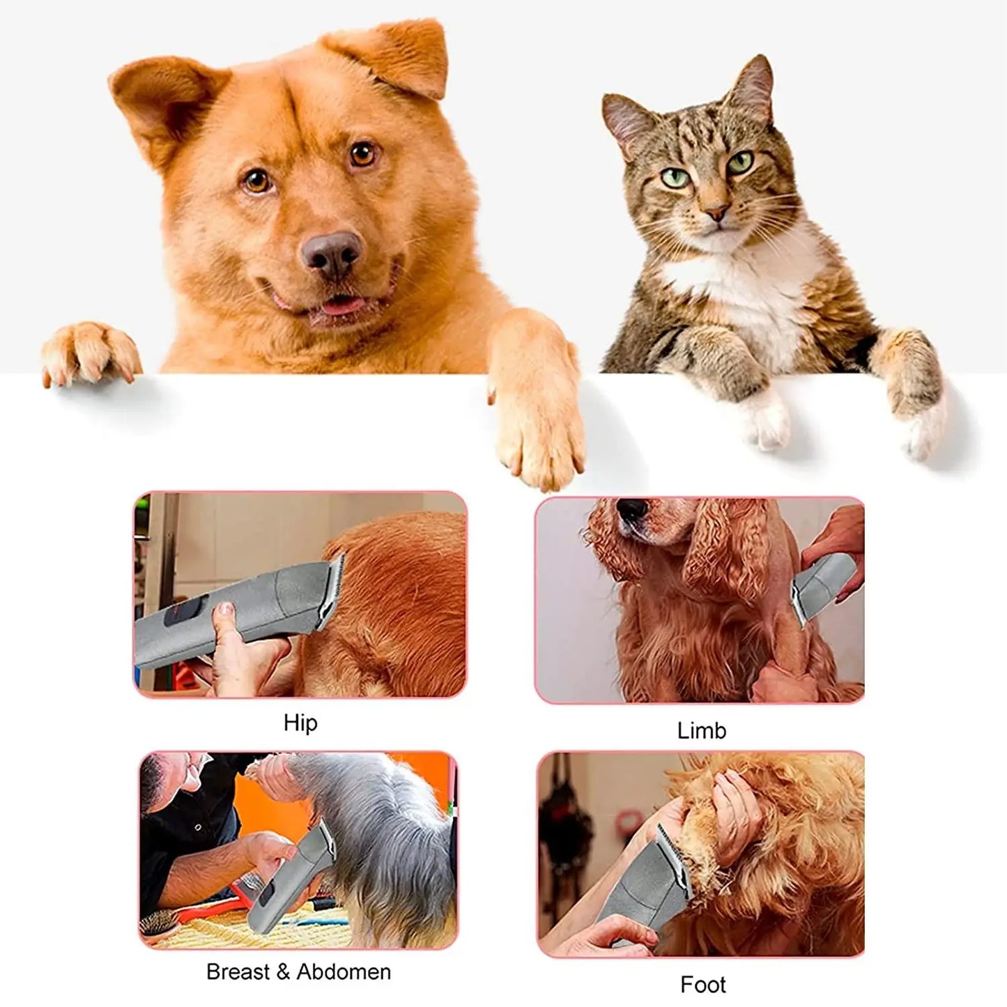 3F 4F 5F 7F 9# 10# 30# 40# 50# Professional Pet Dog Clipper Blade Fit