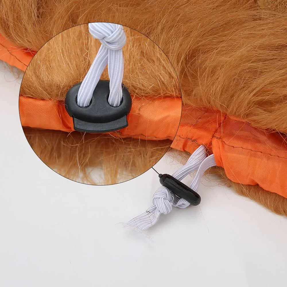 Cute Pet Dog Cosplay Clothes Lion Mane For Dog Costumes Realistic Lion