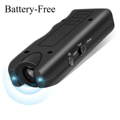 Dog Ultrasonic Repeller Pet Training Device Outdoor Deterrent Chaser