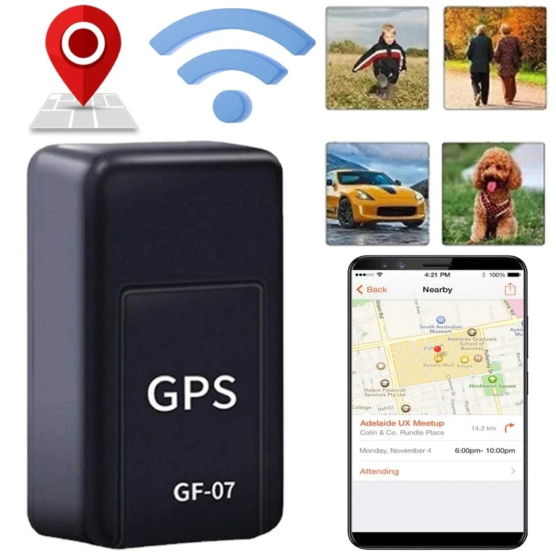 Real-Time GPS Tracking Device GF07 Magnetic Mini GPS Tracker Vehicle