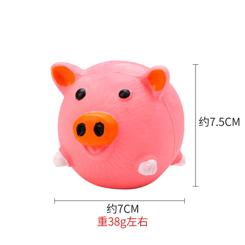 Pet Supplies Amazon Hot selling Animal Shaped Latex Toys Bite and Bite