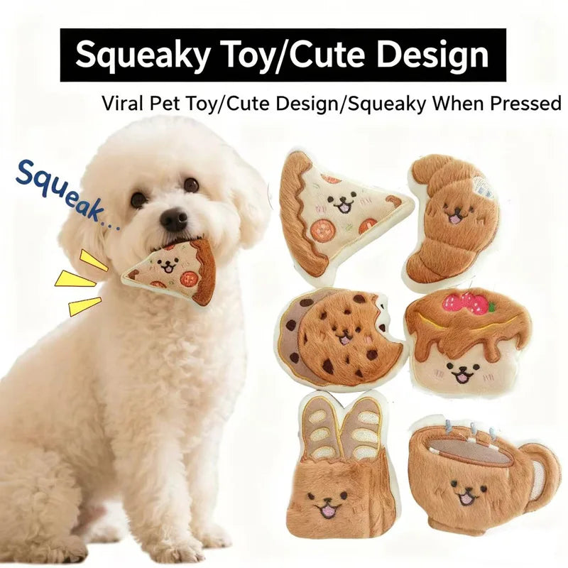 Plush Dog Toys with Sound for Small Dogs And Puppies Boredom Relieving