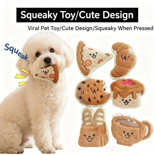 Plush Dog Toys with Sound for Small Dogs And Puppies Boredom Relieving