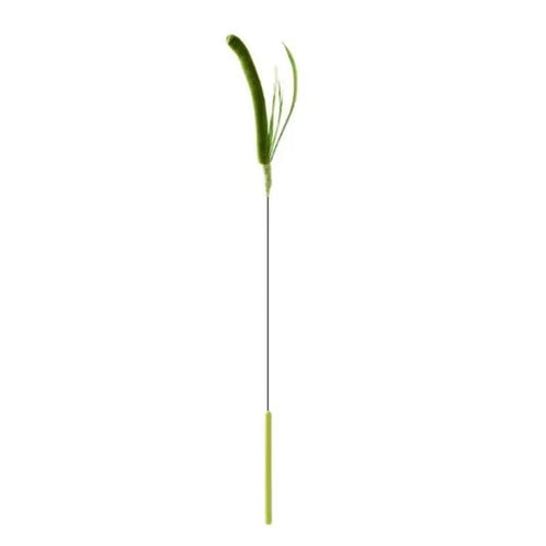 New Cat toys, dog tail grass teasing cat pole feather pole wire cat