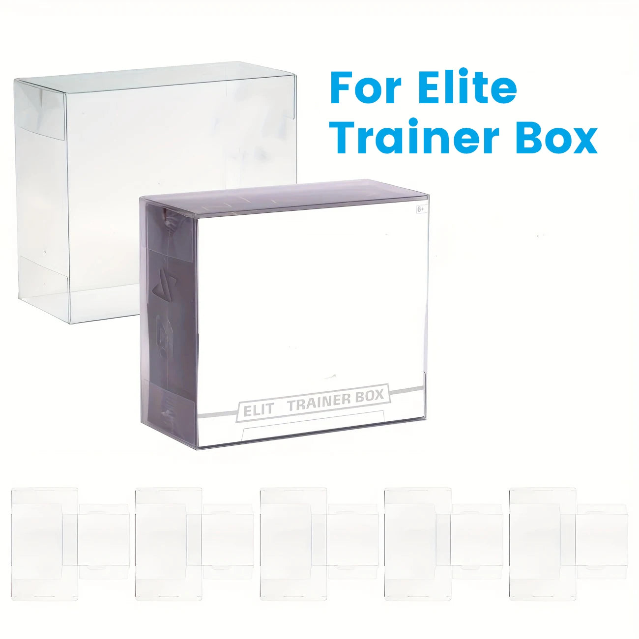 5/10 pcs ETB Plastic Protective Cases for Elite Trainer Box – 360°