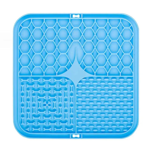 Pet Lick Silicone Mat Pet Slow Food Plate Dog Bathing Distraction