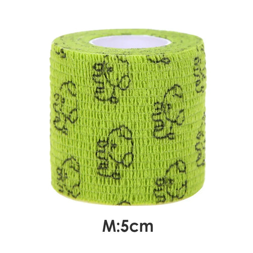 Pet Dog Cat Medical Breathable Elastic Bandage Non-woven Pet Self