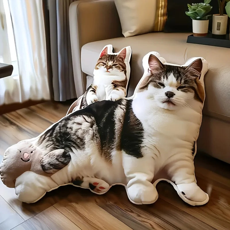 Customized modern pet pillow with double-sided digital printing,