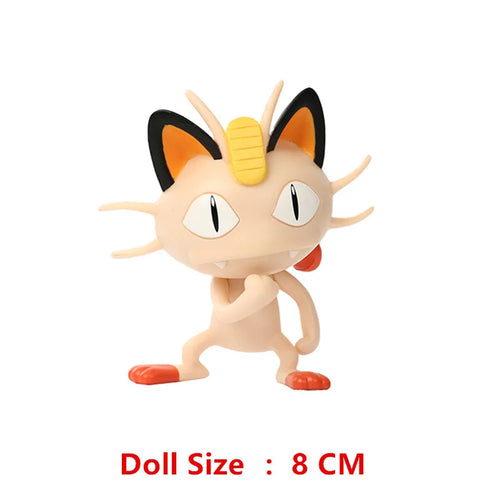 New Pokemon 4-13Cm Cartoons Movie Anime Figure Pikachu Lucario Mewtwo