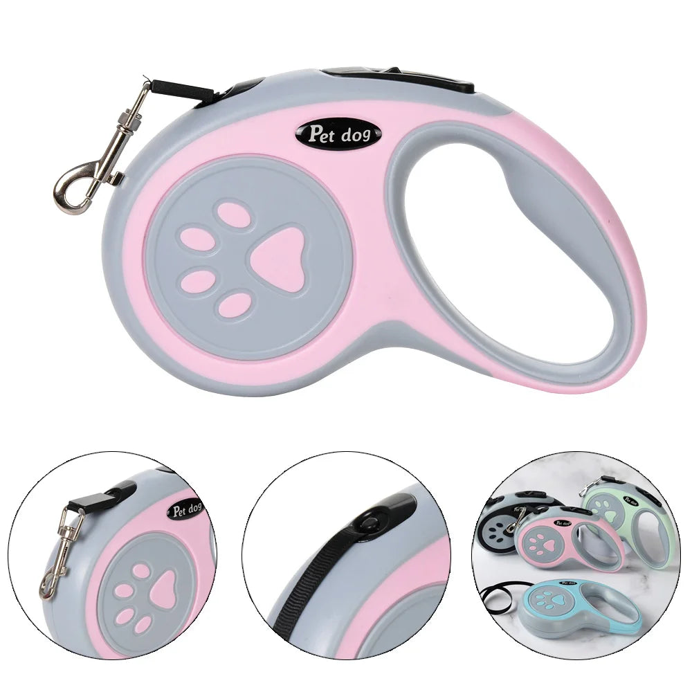 3 Meters 5 Meters Nylon Pet Dog Leash For Small Medium Dogs Cat
