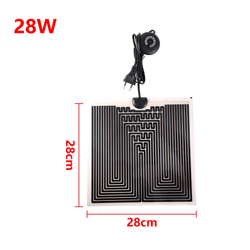 5-45W Reptiles Heat Mat Pet Heating Warm Pads Adjustable Temperature