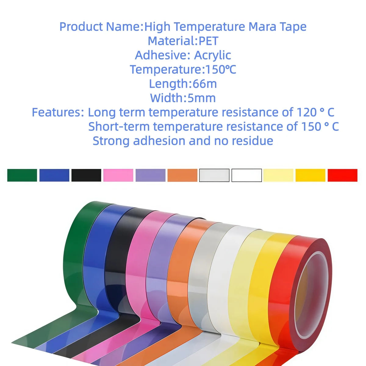 1 Roll Dental Instruments Tapes Autoclave Tape 10 Colors Surgical