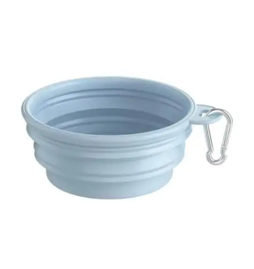 Macaron folding bowl, dog out, portable folding bowl, pet bowl, food