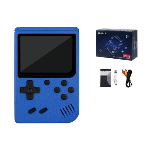 Classic Retro Video Pocket Games Console Lcd Screen Built-in 400