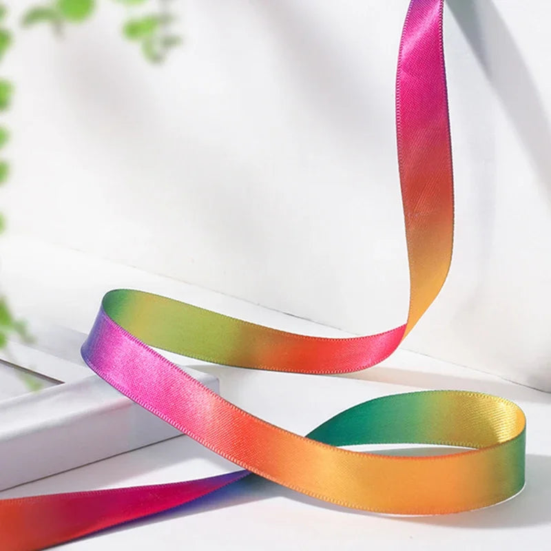Interactive Coloured Ribbon Cat Toys Teasing Catd Stick Satin Ribbon