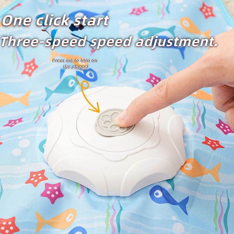 Electric cat turntable pet toy self-stimulating and relieving boredom