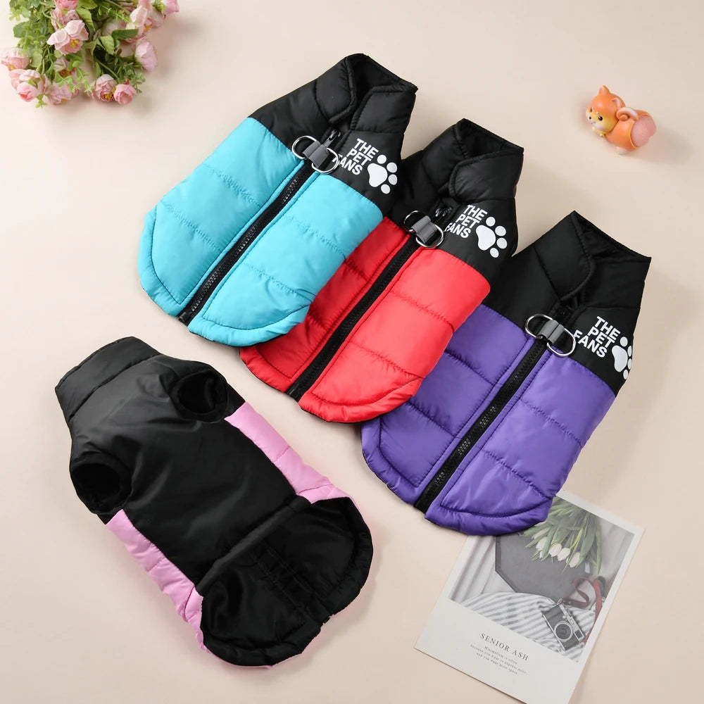 Warm Winter Pet Clothes Windproof Dog Jacket Coat For Small Big Dogs