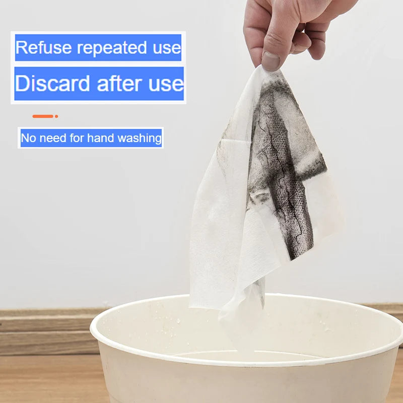 100PCS electrostatic precipitator paper disposable cloth mop