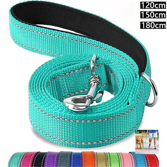 Cats Dogs Harness Collar Lead Strap Night Reflection Dog Pet Towing