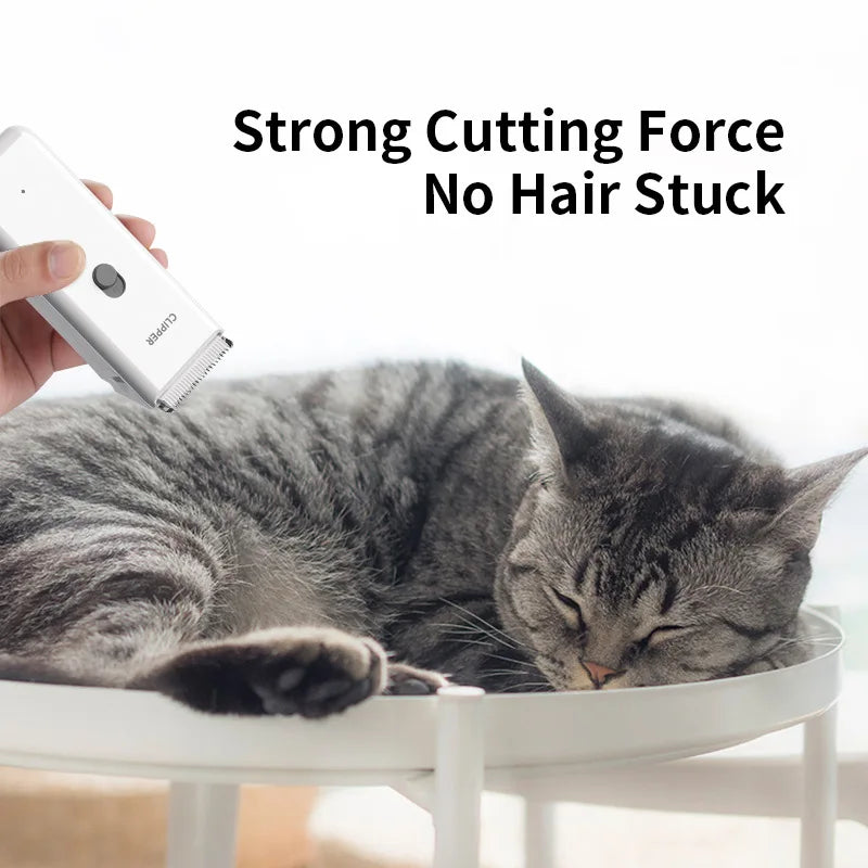 Cordless Dog Clipper Rechargeable Pet Hair Trimmer Low Noise