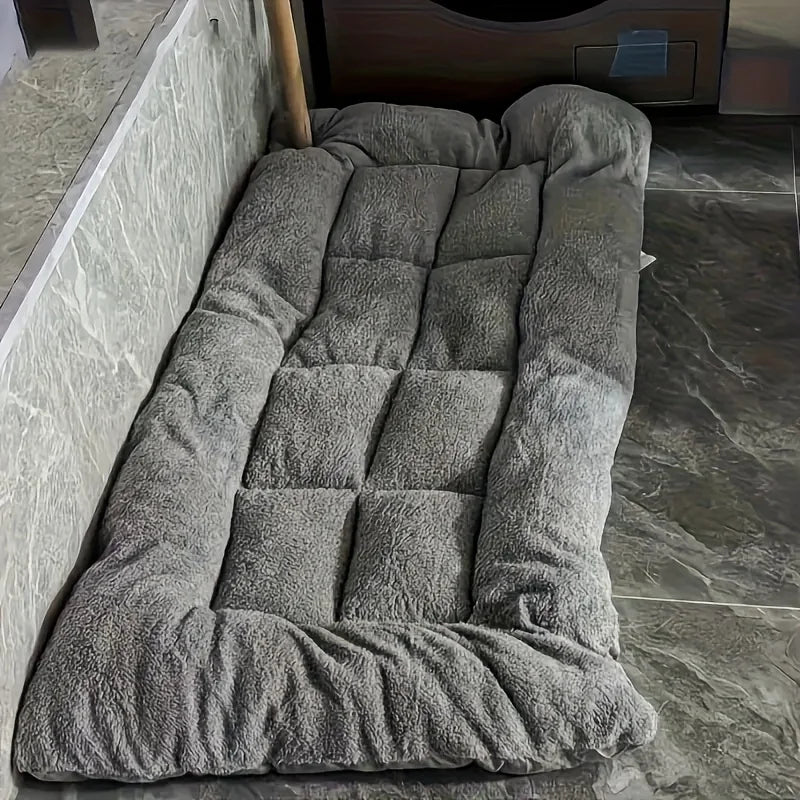 Oversized Plush Dog Cat Bed Sofa Crate Pad Ultra Soft Polyester Pet