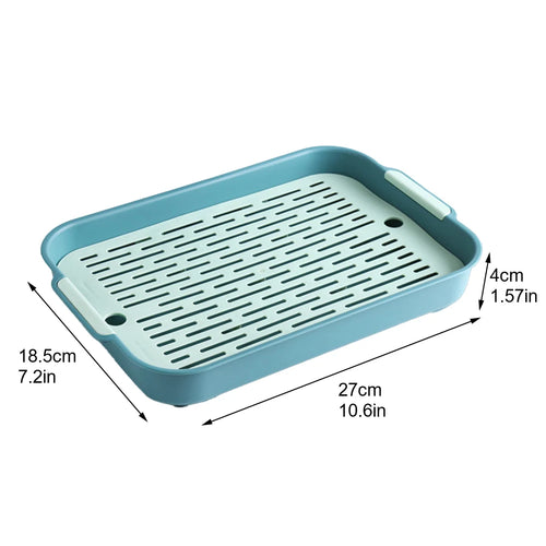 Rabbit Litter Box Small Pet Toilet Tray Bunnies Corner Toilet Box For
