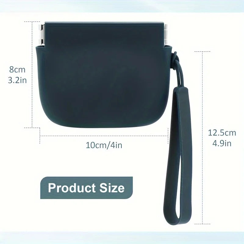 1pc Portable Silicone Dog Treat Bag Pet Dog Train Food Snacks Pockets