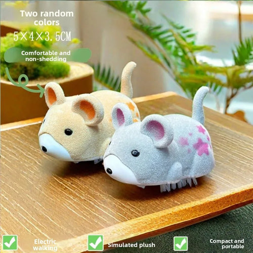 Cat Toys Intelligent Simulation Electric Hamster Cat Self Hi Soothing