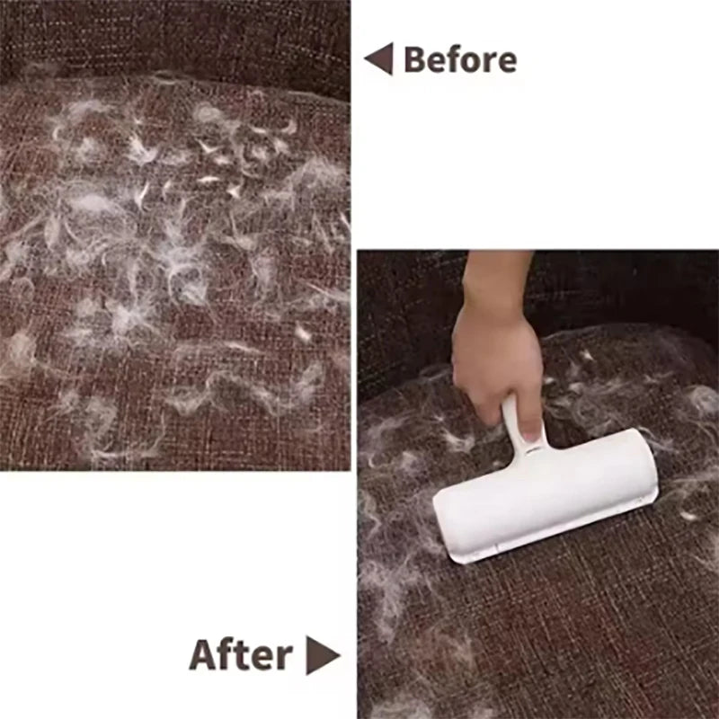 Pet hair remover for cats and dogs reusable self-cleaning cotton plush