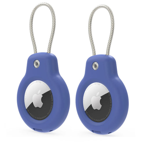 For Apple Airtag Case Hard Plastics Holder Anti-Loss Keychain With