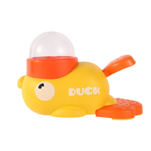 Little yellow duck pet leaking device pet interactive toys educational