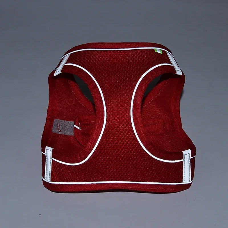 Puppy Harness Set Dog Accessories Adjustable Pet Vest Dogs French
