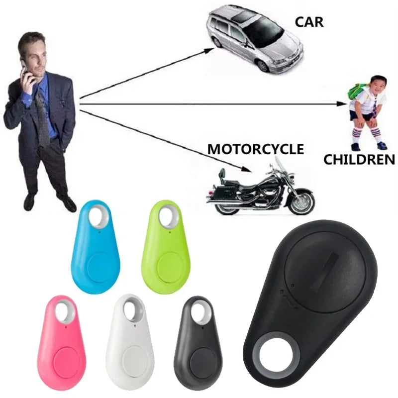 Mini Mobile Bluetooth 5.0 Tracker Anti-Lost Device Round Anti-Lost