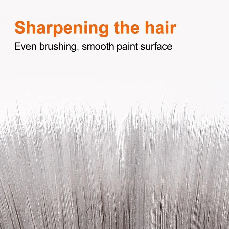 Home Improvement Wall Paint Brush PET Soft Bristle Durable Cleaning
