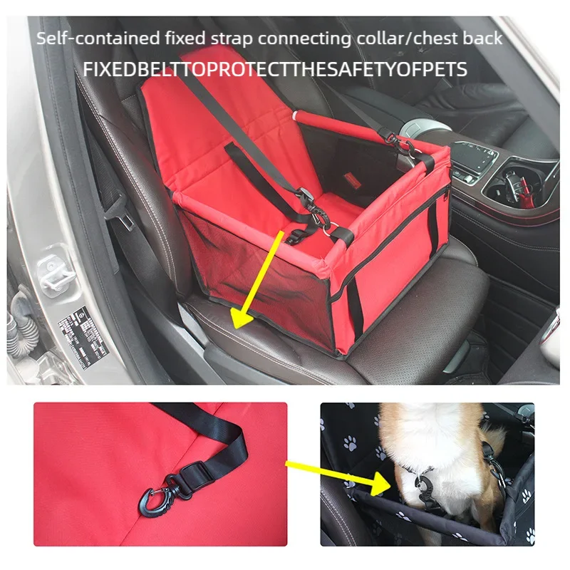 Durable Scratch Proof Dog Car Seat Pet Booster for Front Seat with