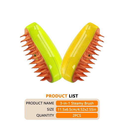 Reusable Double-Sided Pet Hair Removal Glove Anti-Static Grooming Tool