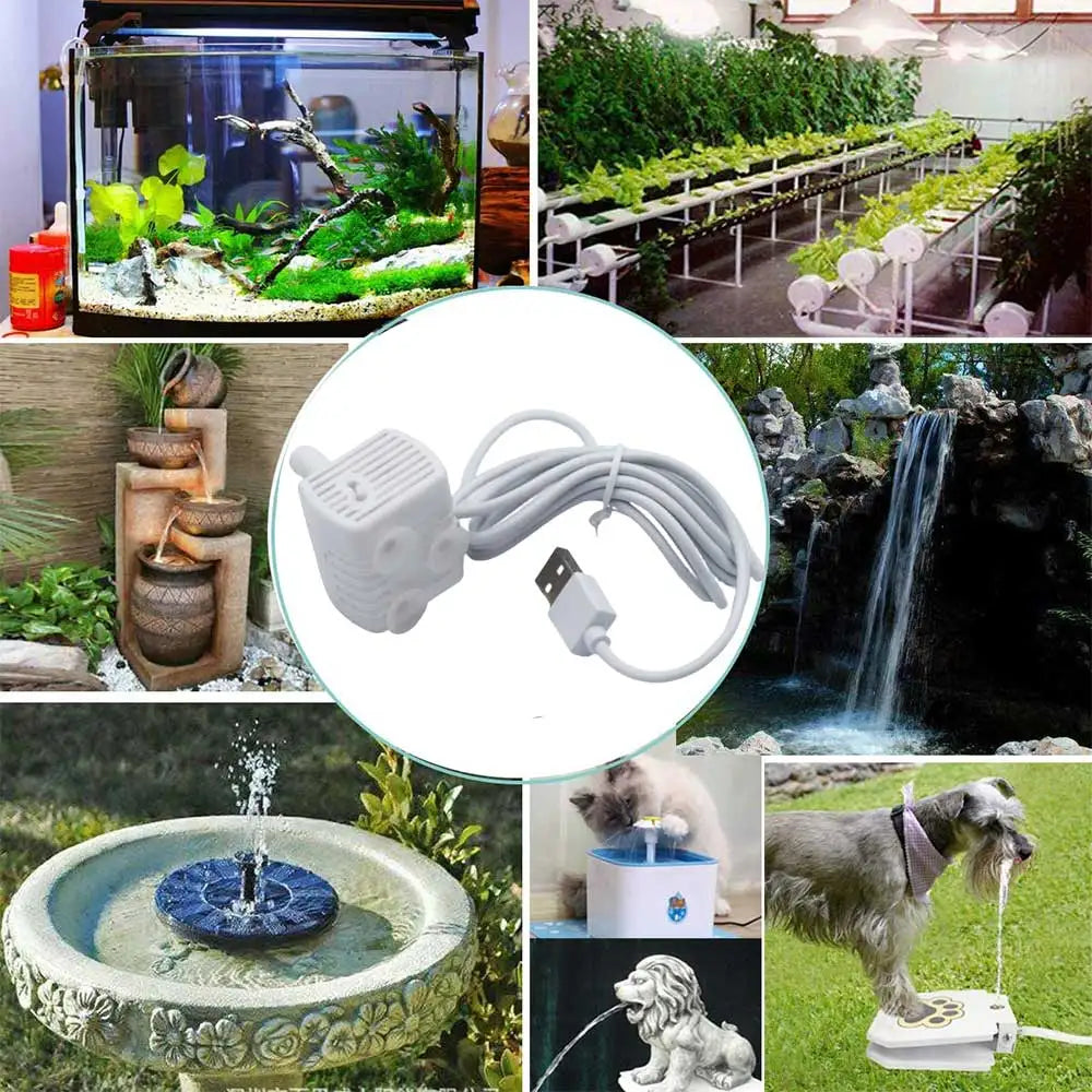 Pet Cat Water Pump Fountain Anti-dry Burning Motor Replacement for Cat