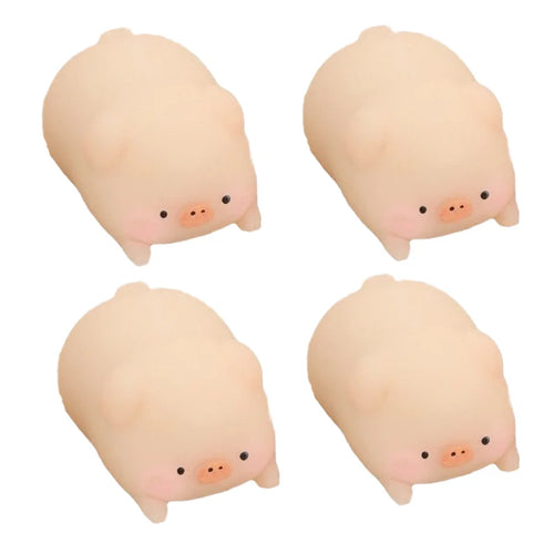 Cute Little Pink Pig Squeeze Toys Pink Piglet Stress-relieving and