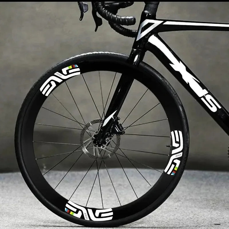 12-Piece ENVE SES High Visibility Bicycle Tire Sticker - White