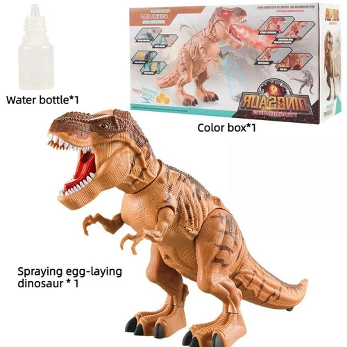 Electric Toy Large Size Walking Spray Lay Eggs Dinosaur Robot  for