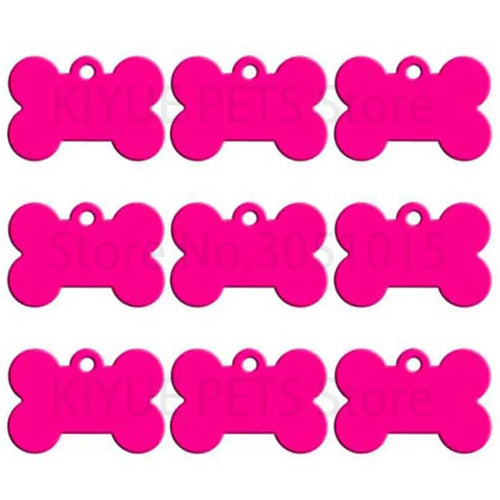 Wholesale 20Pcs Classic Bone Dog ID Tag Pet Tags Custom Anti-Lost