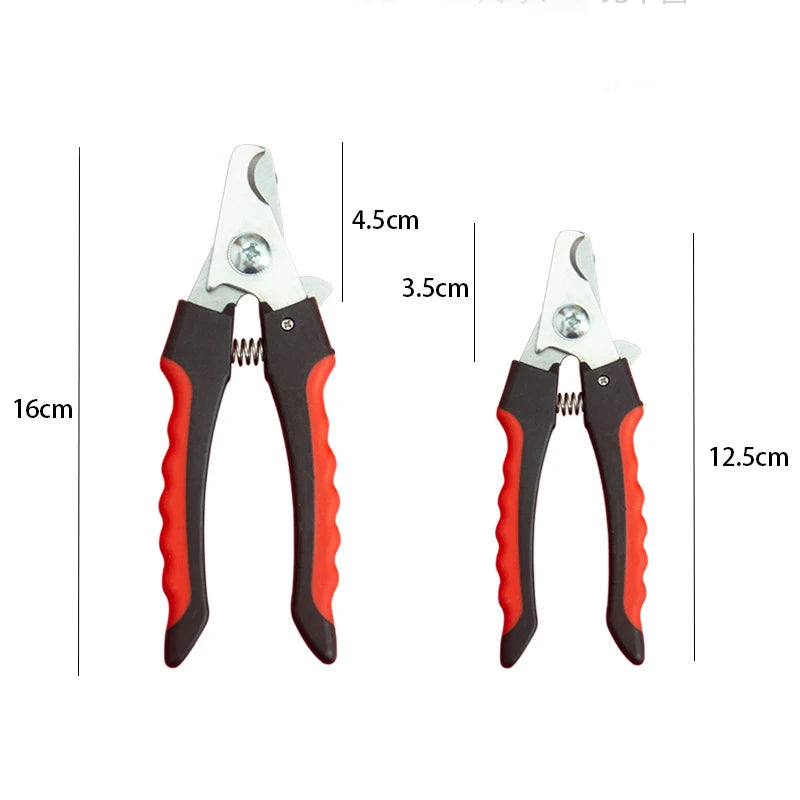 Pet Nail Clippers with Sickle Large Dog Nail Clippers Stainless Steel