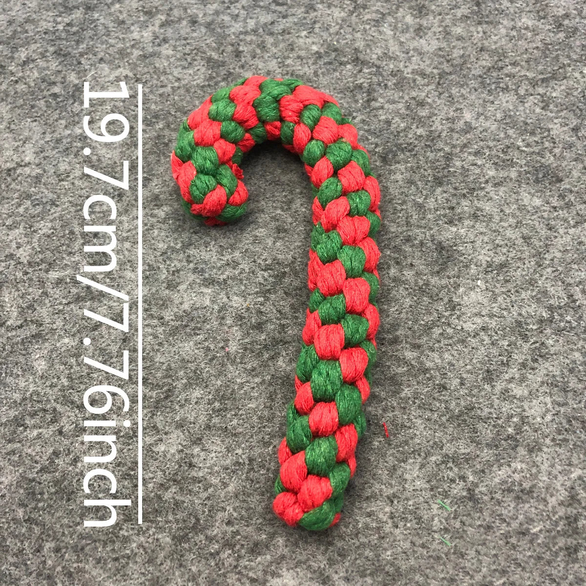Christmas Pet Cotton Rope Cane Toy Set Bite-resistant Molar