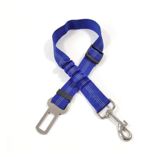 Pet Dog Seat Belt Adjustable Harnesses Lead Restraint Nylon Elastic