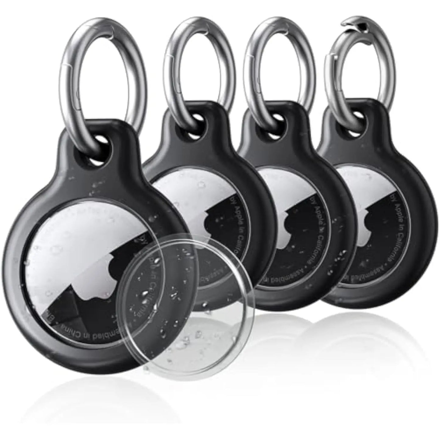 Waterproof Cover for Apple Airtag Holder Keychain with Anti-Lost