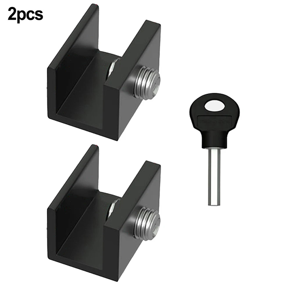 2 Pcs Adjustable Window Lock Stopper Safety Locks for Kids and Pets