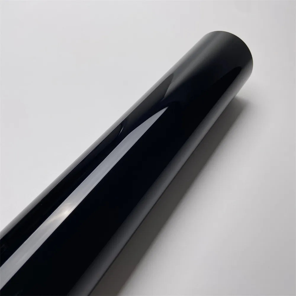 Premium PET Glossy Piano Black Vinyl Car Wrap Film Sticker Air Bubble