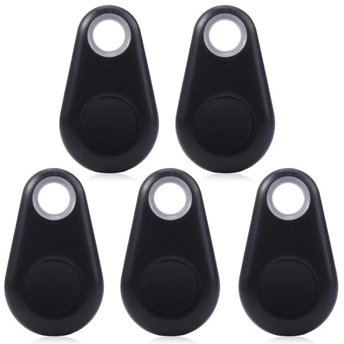 1-5pcs Mini GPS Tracker Bluetooth Tracker AntiLost Device Round Pet