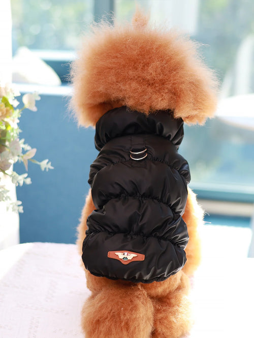 Dog Jacket For Autumn/Winter, Pet Coat, 3-Layer Thick Warm Outerwear,